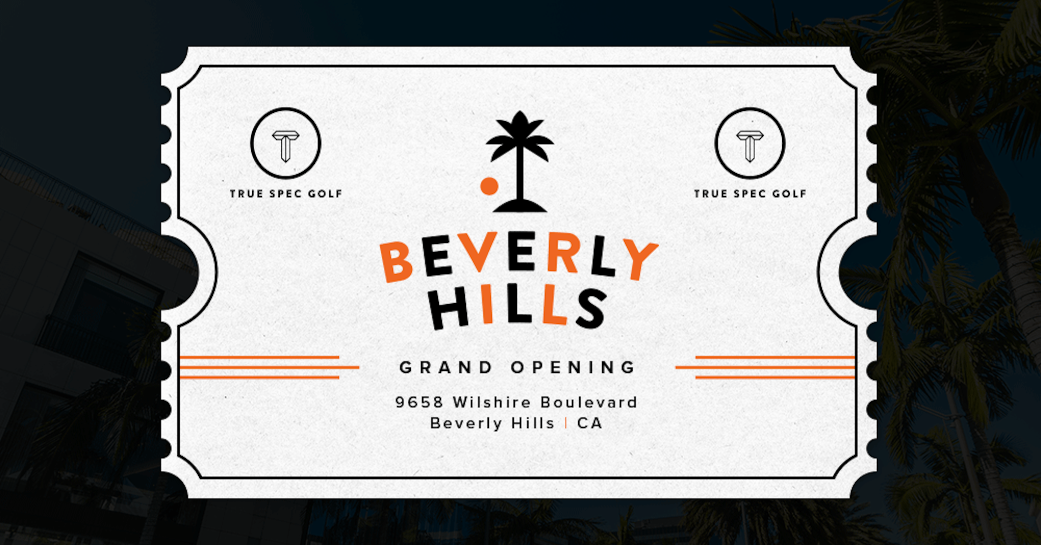 True Spec Golf Beverly Hills Grand Opening Party